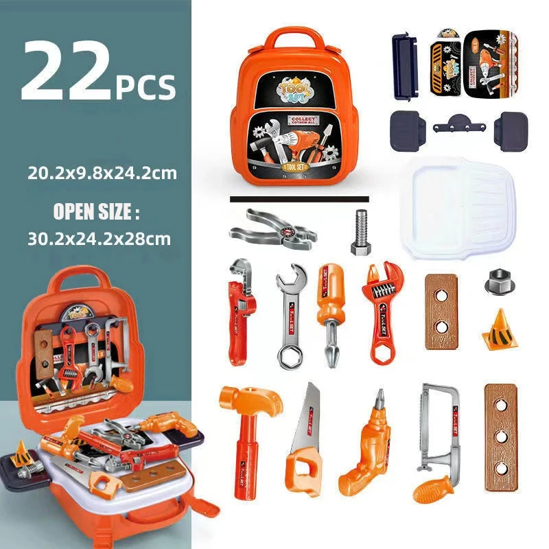 Kids Tool Set – Simulation Repair Kit with Storage Case for Boys & Girls!