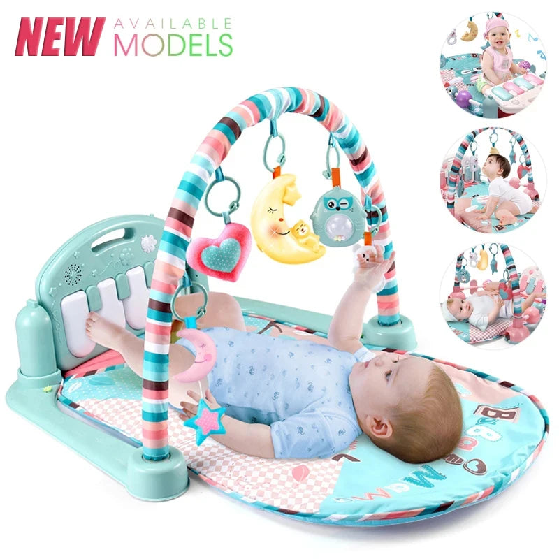 Baby Music Play Gym – Piano Activity Mat for Early Development (0-36 Months)