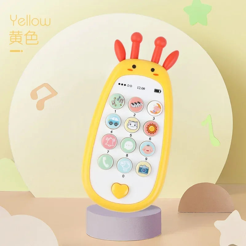 Baby Mobile Phone Toy – Musical Teether & Early Education Gift