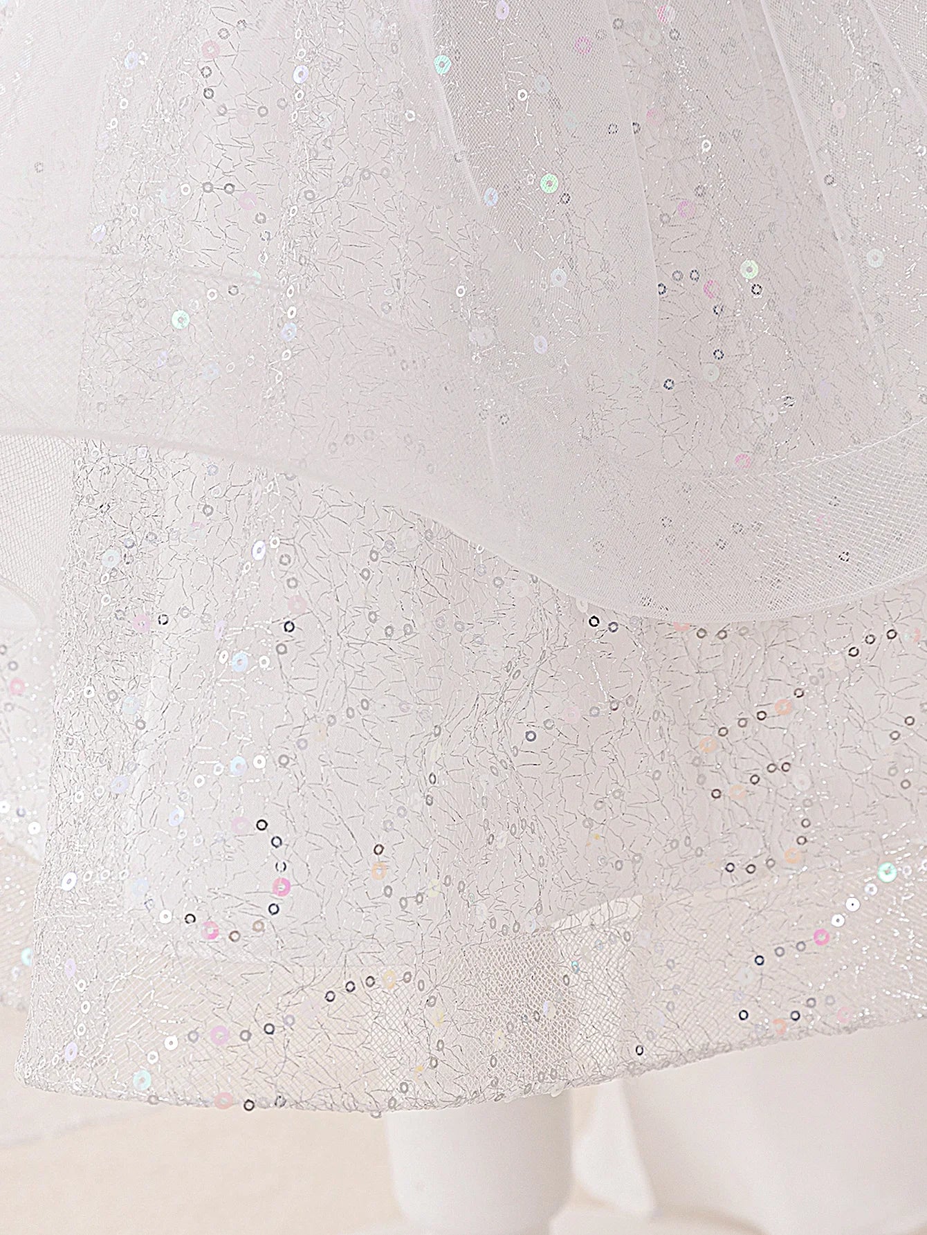 Girls’ Formal Lace Dress – High-End Embroidery for Flower Girl