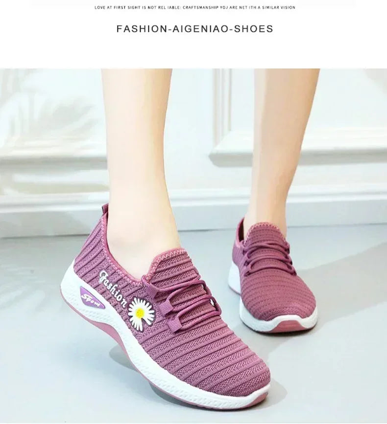 Women's Lightweight Breathable Sneakers – Comfort in Every Step