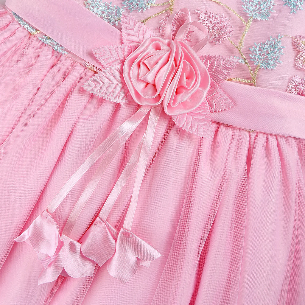 Girls’ Lace Flower Child Wedding & Party Dress
