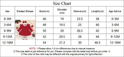 Cute Baby Girl Christmas Party Dress for Infants