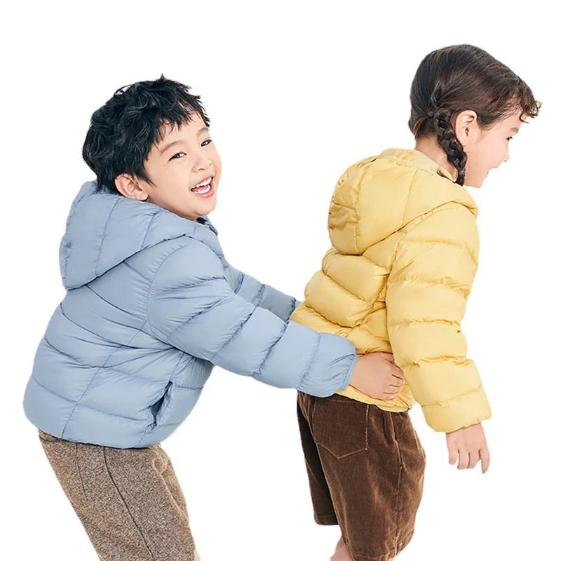 Kids’ Lightweight Duck Down Jacket – Fall & Winter
