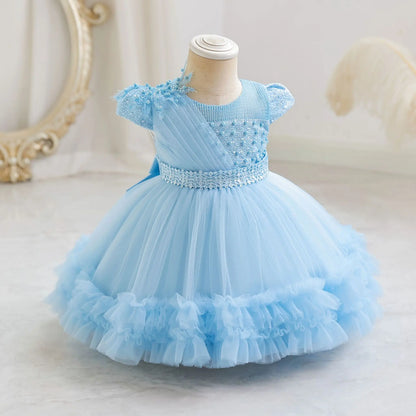 Baby Girl Birthday Dress – Princess Tulle Gown
