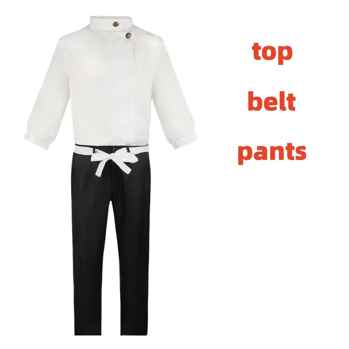 Jujutsu Kaisen Cosplay Costume – Yuta Okkotsu Anime Outfit with Wig
