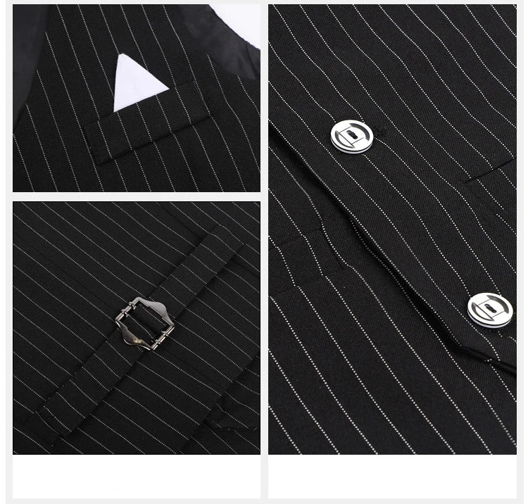 Elegant Boys’ Performance Outfit – Shirt, Vest & Pants Set