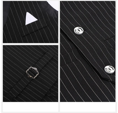 Elegant Boys’ Performance Outfit – Shirt, Vest & Pants Set