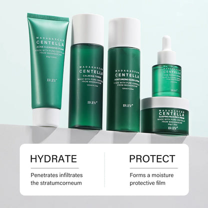 Centella Radiance: Complete Korean Skin Care Set for Youthful Glow