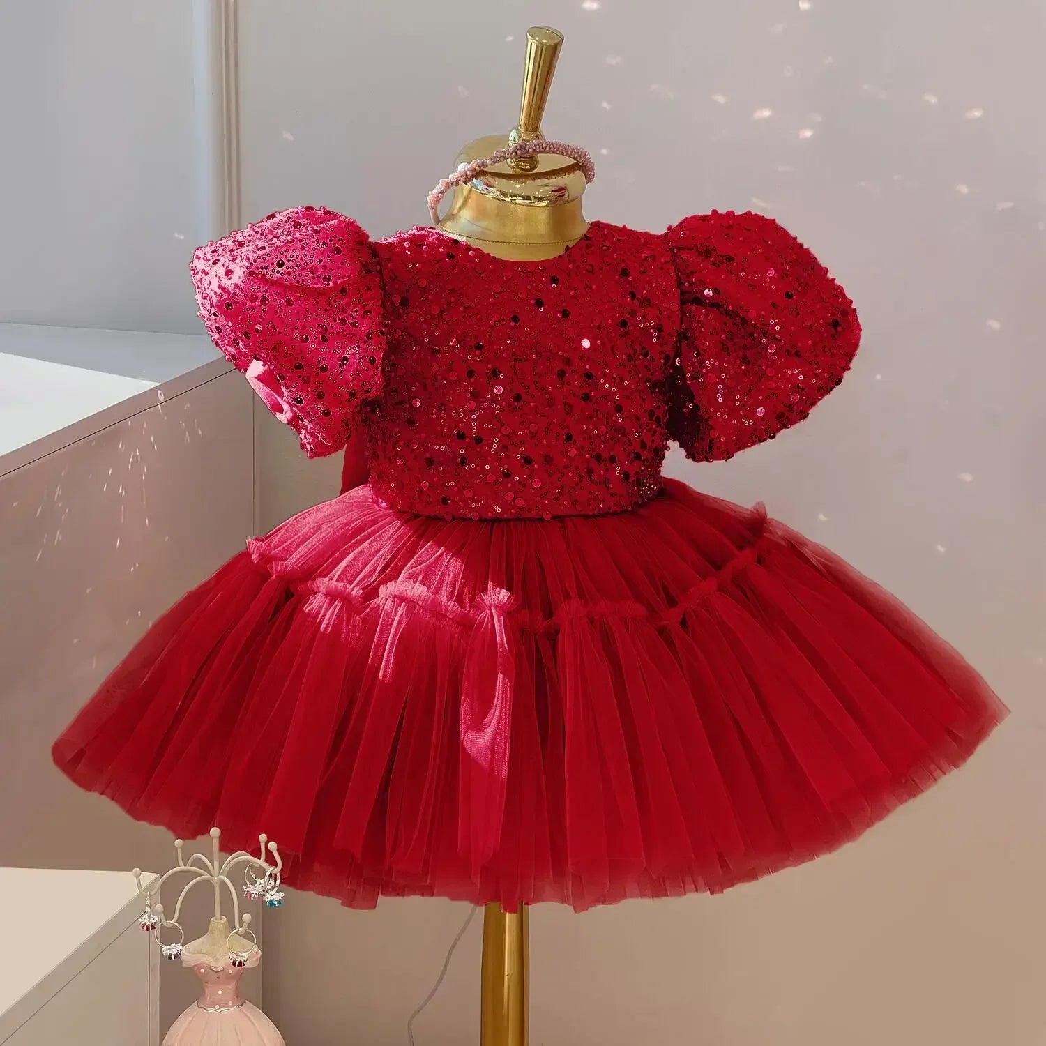 Kids Fancy Birthday & Baptism Summer Dress