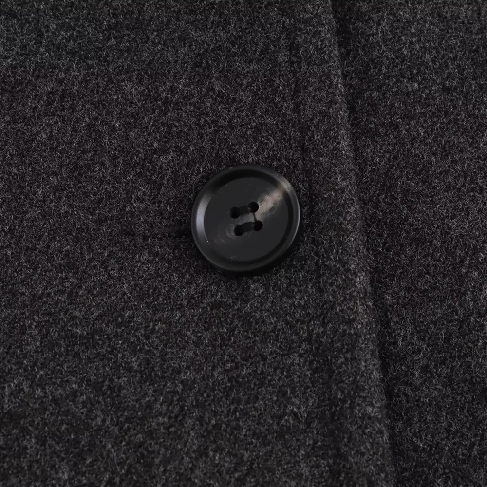 Casual Fall Coat for Women – Double Breasted