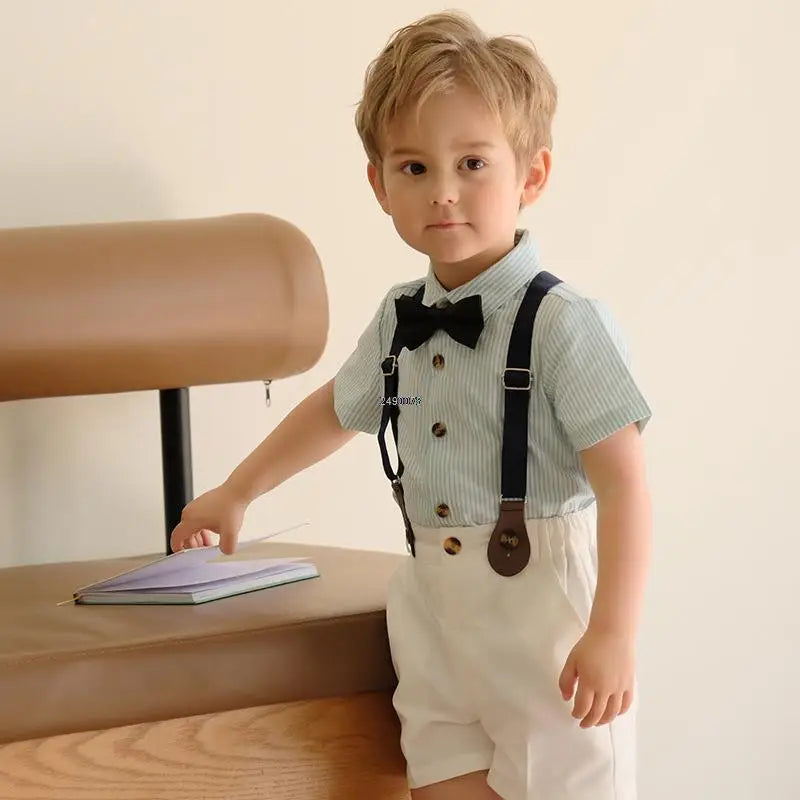 Children’s Summer Formal Clothing – Piano & Dance Performance Set