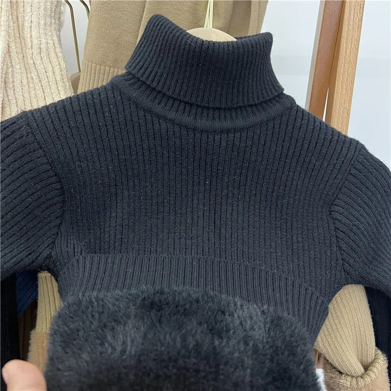 Warm Plus Velvet Pullover – Baby & Kids High