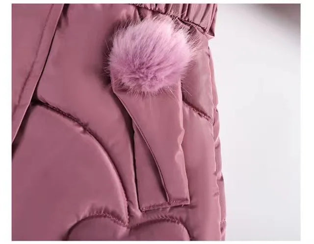 Kids’ Hooded Padded Coat – Thick & Cozy Winter Wear