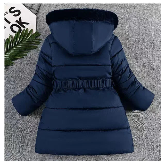 Kids’ Hooded Padded Coat – Thick & Cozy Winter Wear