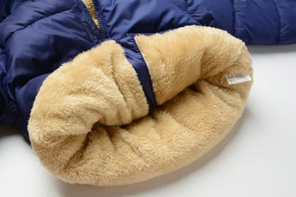 Plush Warm Outerwear – Boys & Girls Winter Jacket
