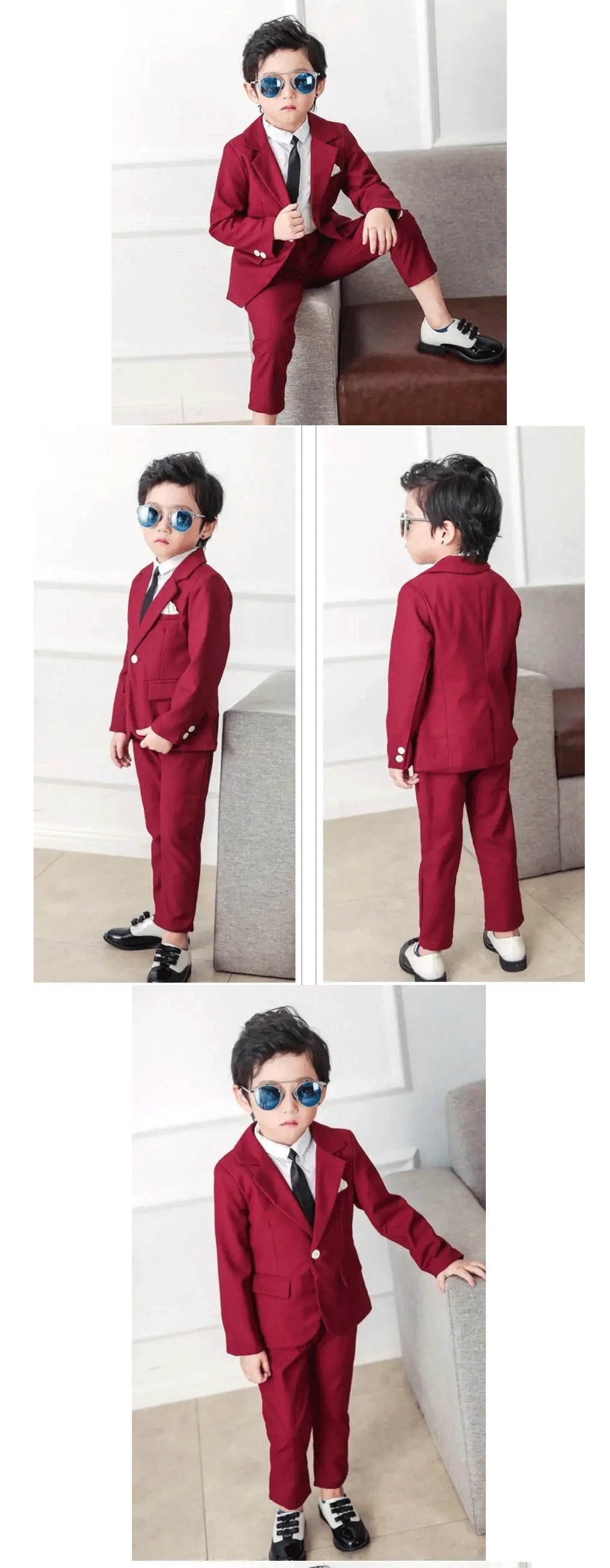 Teen Boys’ Formal Clothes – Wedding & School Uniform Set