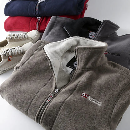 Men’s Thick Wool Jacket – Casual Winter Fashion 2025