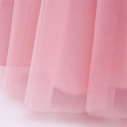 Elegant Girls Long Prom & Party Dress (5–14Y)