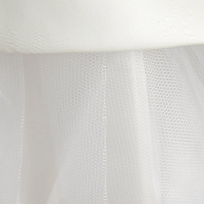 Flower Girl Party Dress with Bow & Flying Sleeves