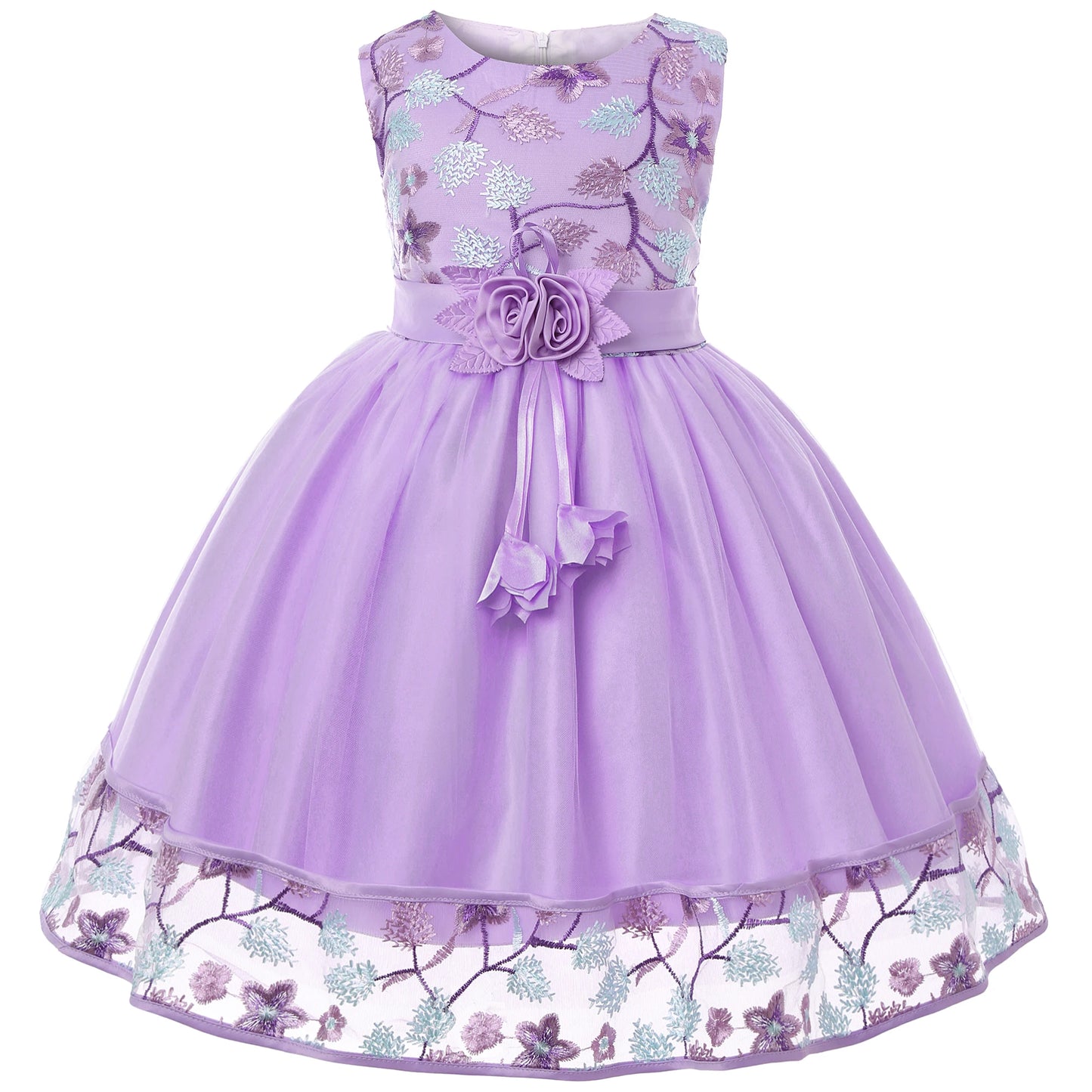 Girls’ Lace Flower Child Wedding & Party Dress