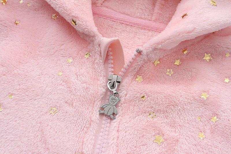 Cozy Cartoon Print Baby Bodysuit – Unisex 0-19 Months