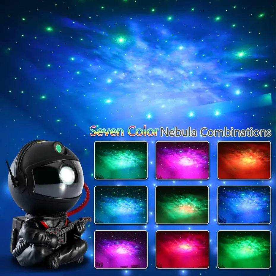 Galactic Astronaut Star Projector: Transform Your Room into a Nebula