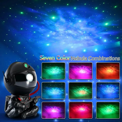 Galactic Astronaut Star Projector: Transform Your Room into a Nebula