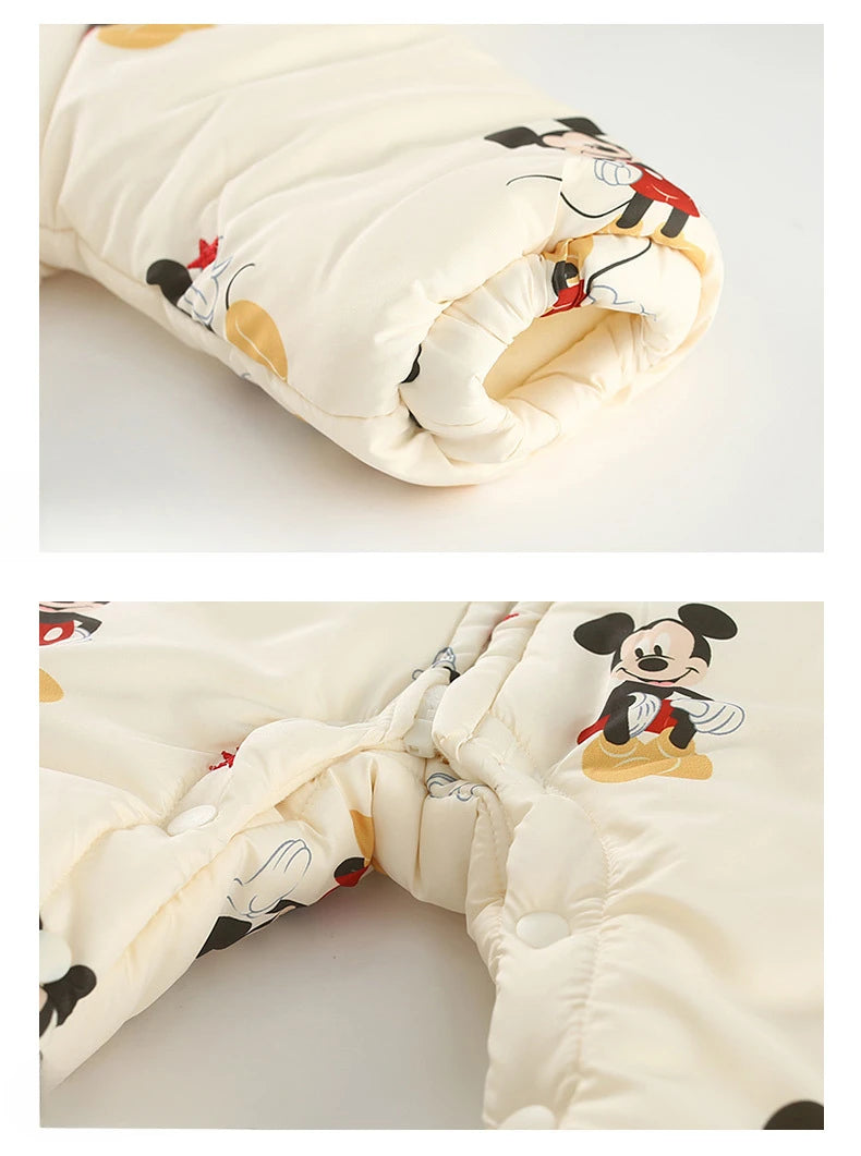 Unisex Cotton Romper – Mickey Magic for Babies
