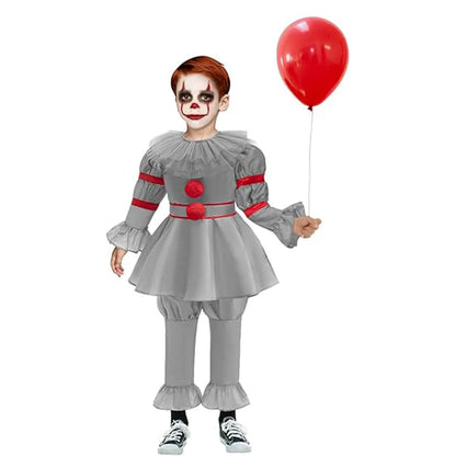 Children’s Horror Clown Cosplay – IT Movie Inspired Costume Set