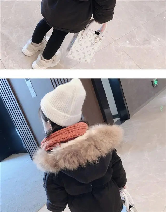 Children’s Thick Winter Jacket – Korean Fashion