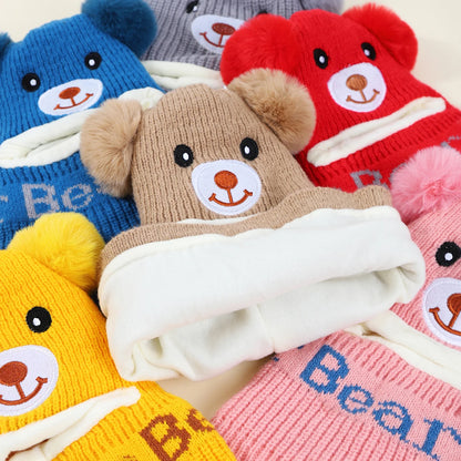 Toddler Bear Hat – Ear & Neck Protection