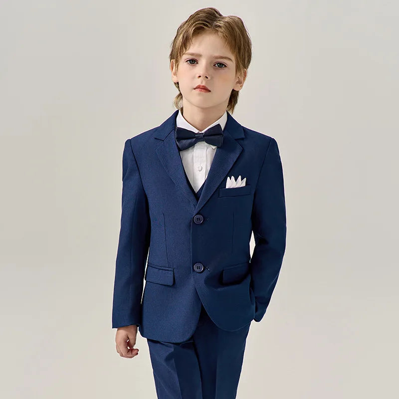 Boys’ Stylish Formal Wear – Green Blazer Set for Special Occasions