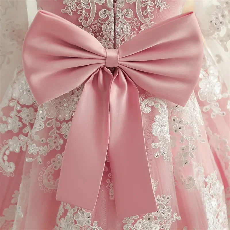 Baby Girl Formal Gown – Baptism to Christmas