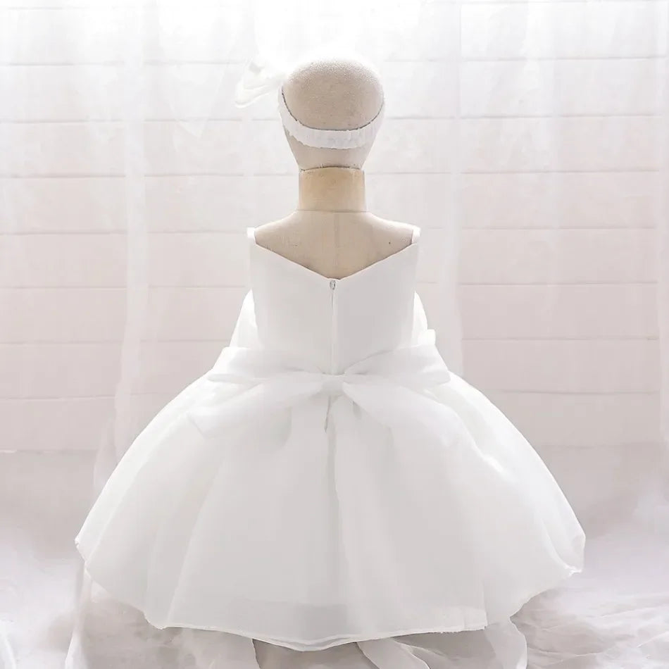 Kids Wedding Dress – Sleeveless Flower Girl Gown