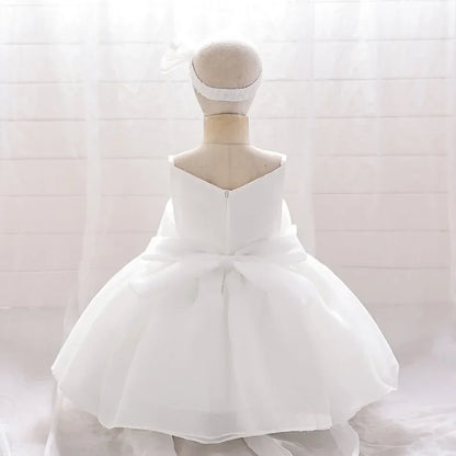 Kids Wedding Dress – Sleeveless Flower Girl Gown