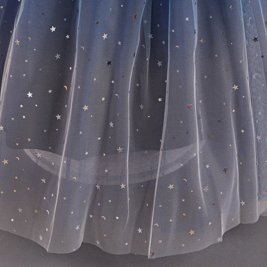 Girls Elegant Lace Wedding & Party Princess Dress