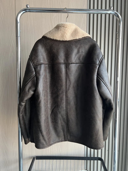 Bold & Warm: Double-Sided Fall Coat