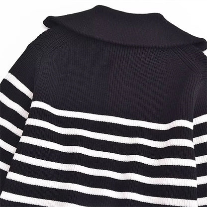 Warm Half-Zip Sweater Jacket for Fall/Winter