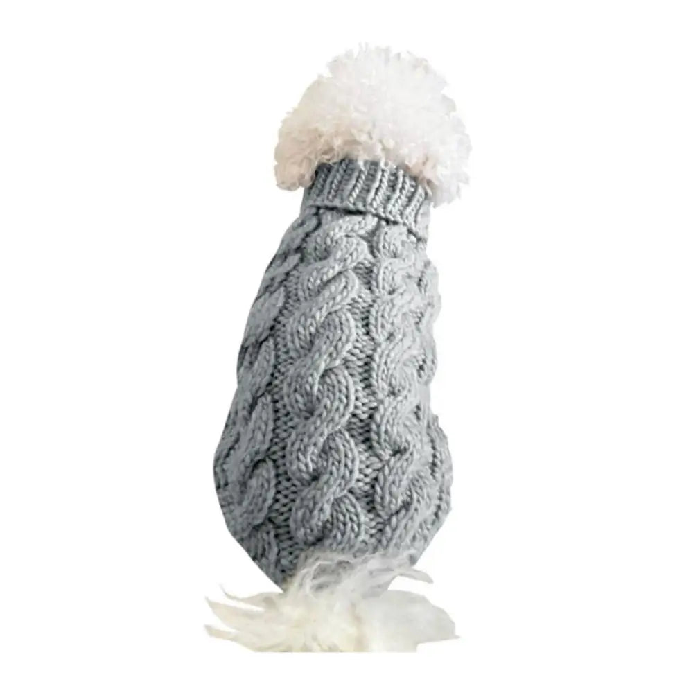 Cozy Pet Sweater – Warm Knitted Clothes for Dogs & Small Pets