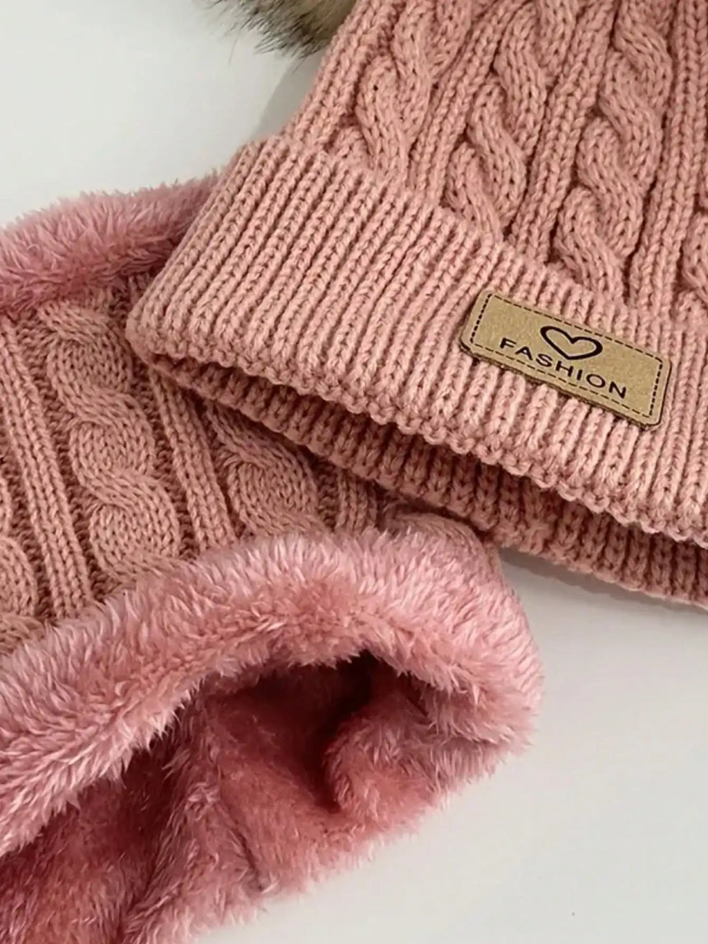 Kids 3PCS Winter Hat, Scarf & Gloves Set