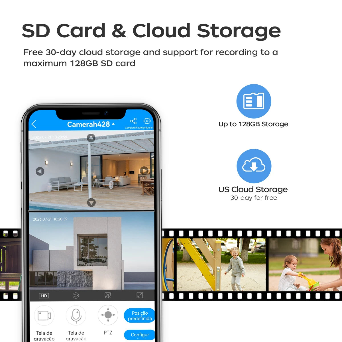 4K Wireless Solar Camera | Dual Lens | PIR Motion + Color Night Vision + Battery Power