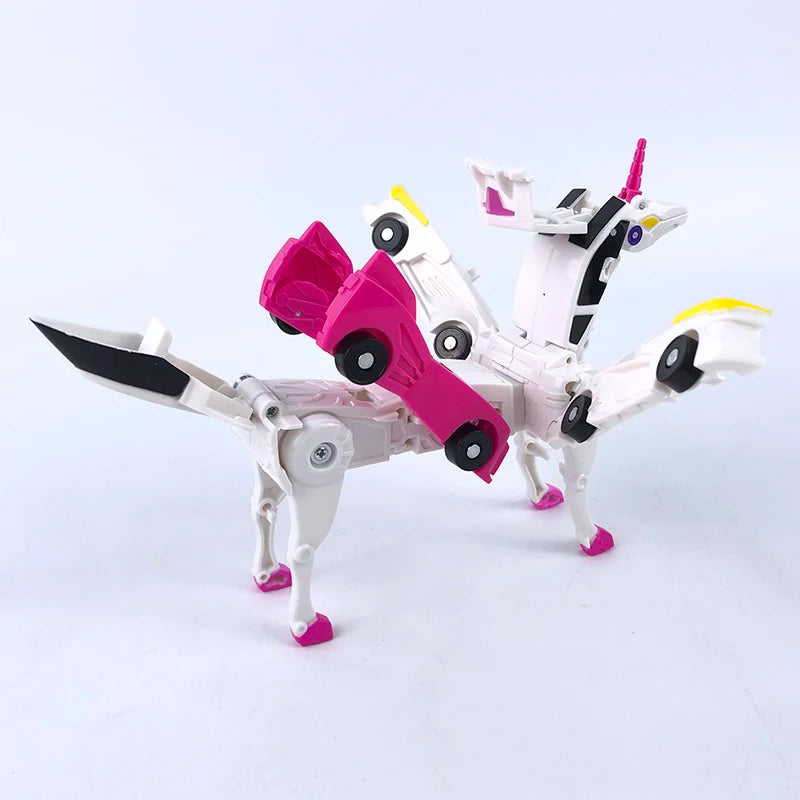 Magic Pegasus Unicorn Transforming Robot – Magnetic Deformation Toy for Kids!