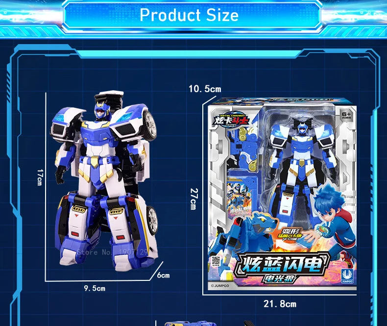 Transforming Cardbot Robot – Car-to-Robot Action Figure for Kids