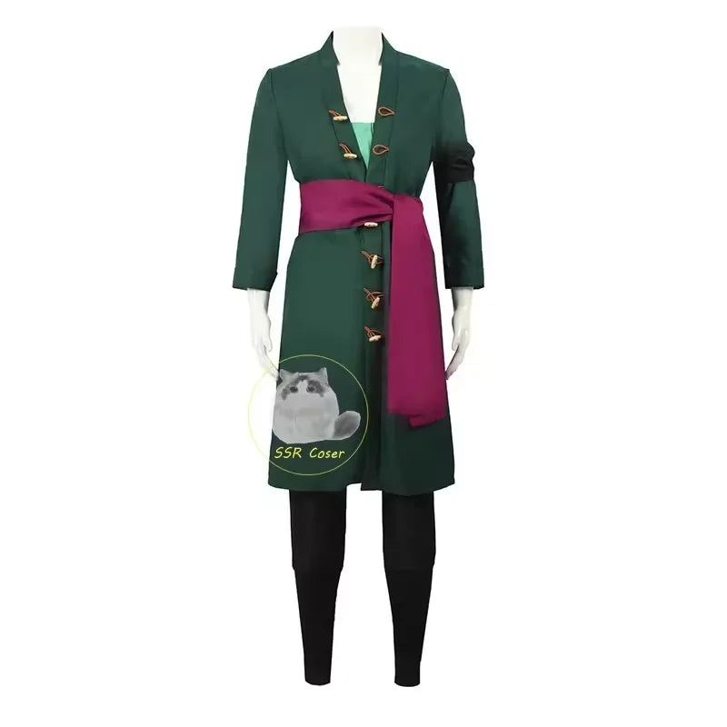 Anime Roronoa Zoro Outfit – Halloween Costume for Men