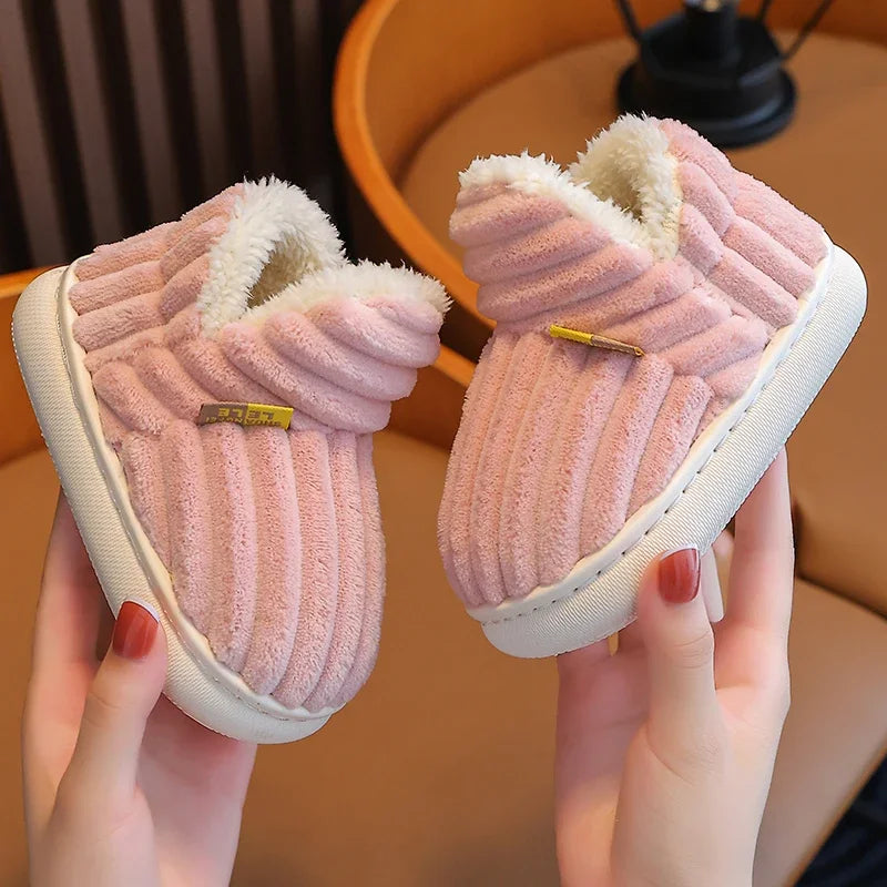 Cozy Winter Plush Slippers – Warmth & Comfort for Kids