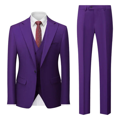 Groom & Business Wear – Italian Slim Gentleman Suit Blazer