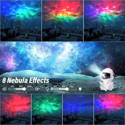 Galactic Astronaut Star Projector: Transform Your Room into a Nebula