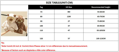 Children’s Cotton-Padded Hoodie Jacket