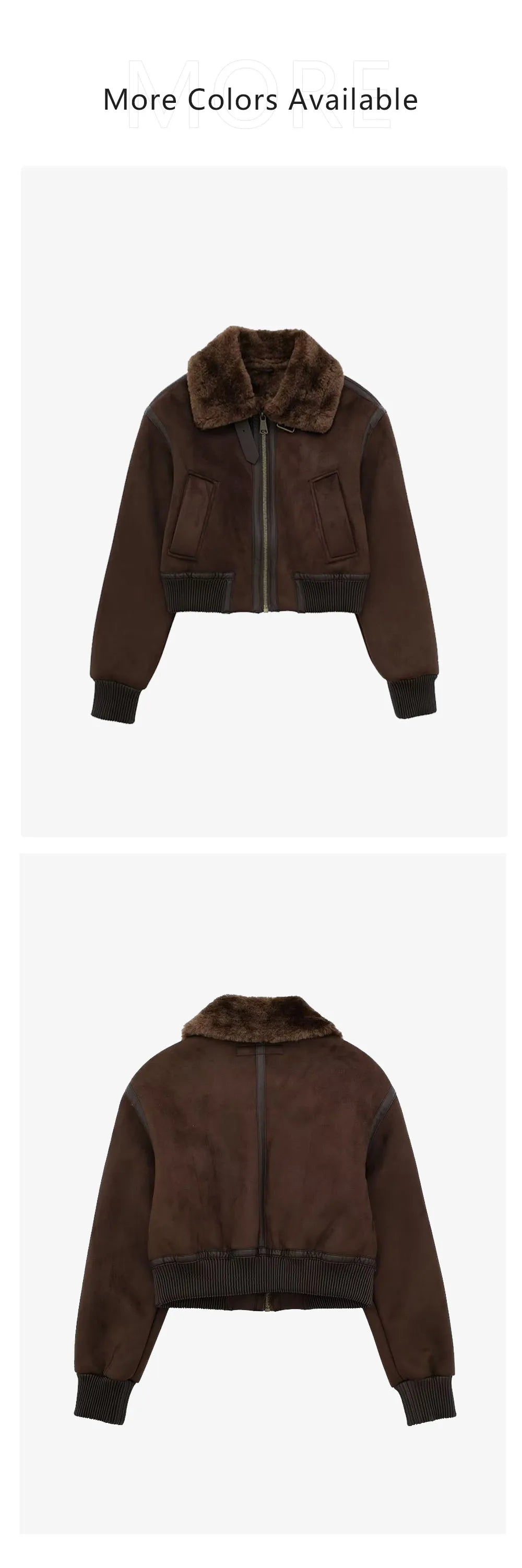 Trendy Loose Fit Jacket with Contrast Strap – 2025